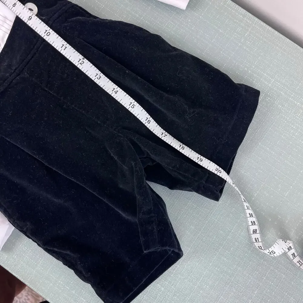 Vintage IMP Originals Black Velvet Suit Set 4T